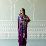 Amethyst Floral Kaftan Set