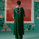 Emerald Aztec Kaftan Set