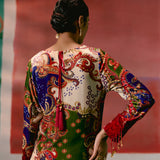 Paisley Velvet Kurta Set